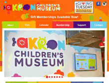 Tablet Screenshot of akronkids.org